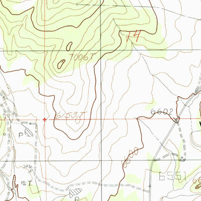 United States Geological Survey Big Hollow, UT (1983, 24000-Scale) digital map