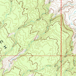 United States Geological Survey Big Hollow Wash, UT (1968, 24000-Scale) digital map