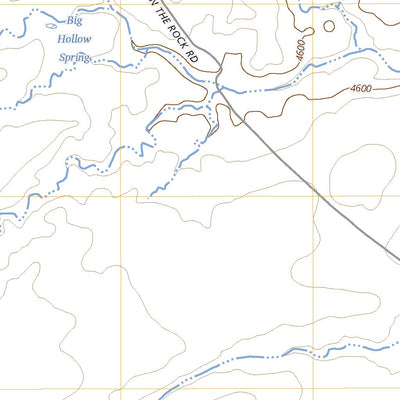 United States Geological Survey Big Hollow Wash, UT (2023, 24000-Scale) digital map