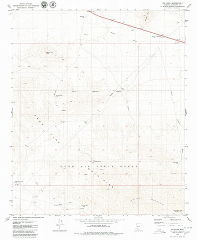 United States Geological Survey Big Horn, AZ (1979, 24000-Scale) digital map