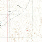 United States Geological Survey Big Horn, AZ (1979, 24000-Scale) digital map