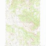 United States Geological Survey Big Horn Mountain, MT (1988, 24000-Scale) digital map