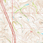 United States Geological Survey Big Horn, WY (1967, 24000-Scale) digital map