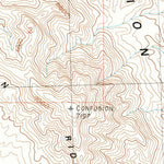 United States Geological Survey Big Horseshoe, UT (1991, 24000-Scale) digital map