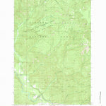 United States Geological Survey Big Huckleberry Mountain, WA (1983, 24000-Scale) digital map