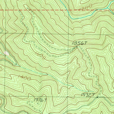 United States Geological Survey Big Huckleberry Mountain, WA (1983, 24000-Scale) digital map