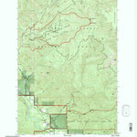 United States Geological Survey Big Huckleberry Mountain, WA (1994, 24000-Scale) digital map