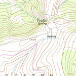 United States Geological Survey Big Ice Cave, MT (1964, 24000-Scale) digital map
