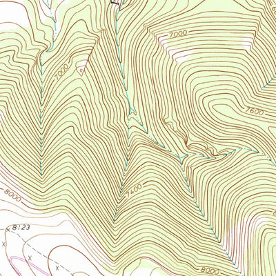 United States Geological Survey Big Ice Cave, MT (1964, 24000-Scale) digital map