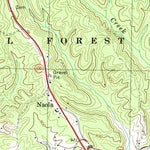 United States Geological Survey Big Island, VA (1999, 24000-Scale) digital map