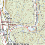 United States Geological Survey Big Island, VA (2022, 24000-Scale) digital map