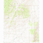 United States Geological Survey Big Jensen Pass, UT (1991, 24000-Scale) digital map