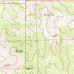 United States Geological Survey Big Jensen Pass, UT (1991, 24000-Scale) digital map