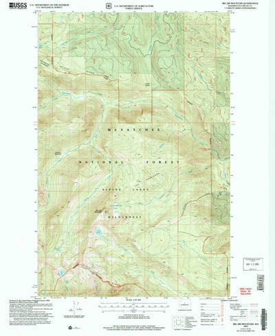 United States Geological Survey Big Jim Mountain, WA (2005, 24000-Scale) digital map
