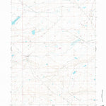 United States Geological Survey Big Judson, WY (1955, 24000-Scale) digital map