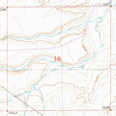United States Geological Survey Big Judson, WY (1955, 24000-Scale) digital map