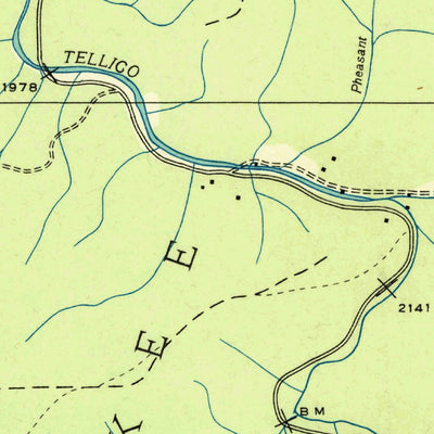United States Geological Survey Big Junction, TN-NC (1927, 24000-Scale) digital map