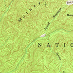 United States Geological Survey Big Junction, TN-NC (1957, 24000-Scale) digital map