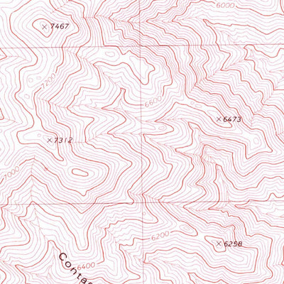 United States Geological Survey Big Kasock Mountain, NV (1980, 24000-Scale) digital map
