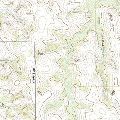United States Geological Survey Big Kiowa Creek, OK (2022, 24000-Scale) digital map
