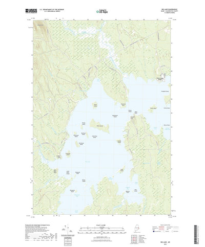 United States Geological Survey Big Lake, ME (2021, 24000-Scale) digital map