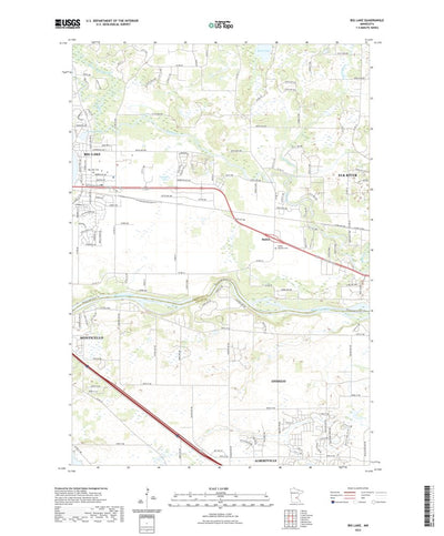 United States Geological Survey Big Lake, MN (2022, 24000-Scale) digital map