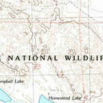 United States Geological Survey Big Lake, NE (1985, 24000-Scale) digital map