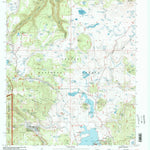 United States Geological Survey Big Lake North, AZ (1997, 24000-Scale) digital map