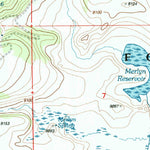 United States Geological Survey Big Lake North, AZ (1997, 24000-Scale) digital map