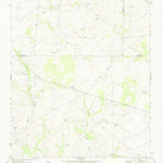 United States Geological Survey Big Lake SE, TX (1971, 24000-Scale) digital map