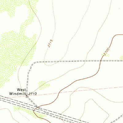 United States Geological Survey Big Lake SE, TX (1971, 24000-Scale) digital map