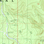 United States Geological Survey Big Lake South, AZ (1991, 24000-Scale) digital map