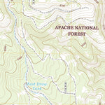United States Geological Survey Big Lake South, AZ (2021, 24000-Scale) digital map