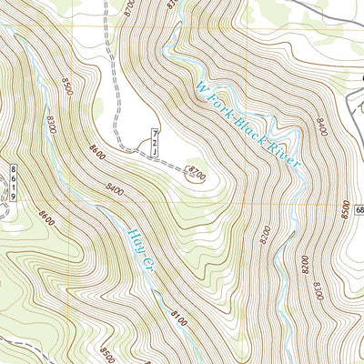 United States Geological Survey Big Lake South, AZ (2021, 24000-Scale) digital map