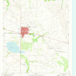 United States Geological Survey Big Lake, TX (1971, 24000-Scale) digital map