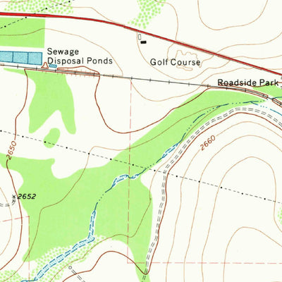 United States Geological Survey Big Lake, TX (1971, 24000-Scale) digital map