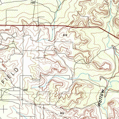 United States Geological Survey Big Lake, TX (1986, 100000-Scale) digital map