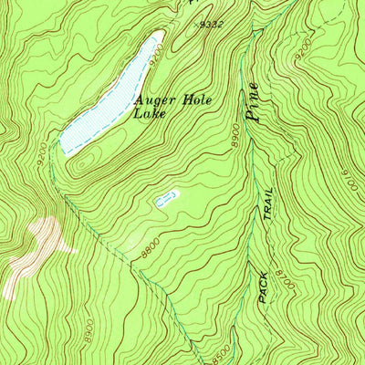 United States Geological Survey Big Lake, UT (1969, 24000-Scale) digital map