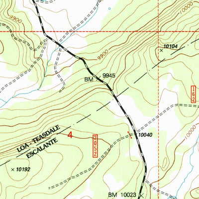 United States Geological Survey Big Lake, UT (2002, 24000-Scale) digital map