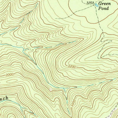 United States Geological Survey Big Levels, VA (1965, 24000-Scale) digital map