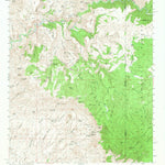 United States Geological Survey Big Lue Mountains, AZ-NM (1962, 62500-Scale) digital map