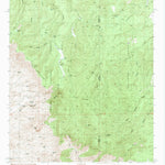 United States Geological Survey Big Lue Mountains, AZ-NM (1989, 24000-Scale) digital map