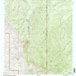 United States Geological Survey Big Lue Mountains, AZ-NM (1997, 24000-Scale) digital map