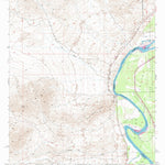 United States Geological Survey Big Maria Mountains NE, CA-AZ (1954, 24000-Scale) digital map