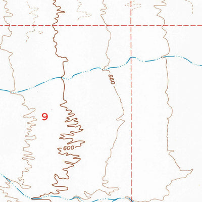 United States Geological Survey Big Maria Mountains NE, CA-AZ (1954, 24000-Scale) digital map