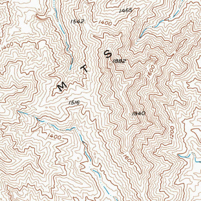 United States Geological Survey Big Maria Mountains NE, CA-AZ (1954, 24000-Scale) digital map