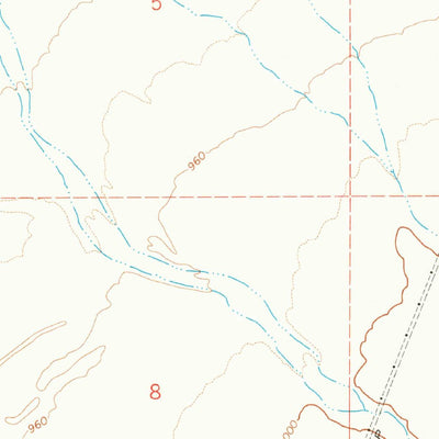 United States Geological Survey Big Maria Mountains NW, CA (1971, 24000-Scale) digital map