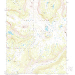 United States Geological Survey Big Marvine Peak, CO (1977, 24000-Scale) digital map