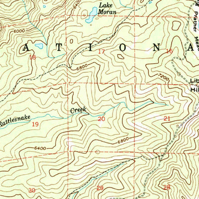United States Geological Survey Big Meadow, CA (1956, 62500-Scale) digital map
