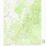 United States Geological Survey Big Meadows, VA (1965, 24000-Scale) digital map